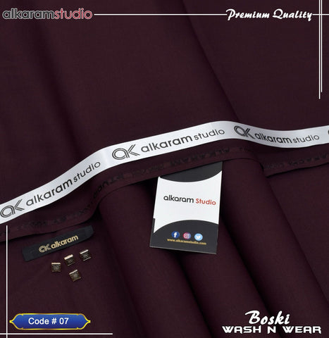 Gents Boski Wash & Wear Suit code-07