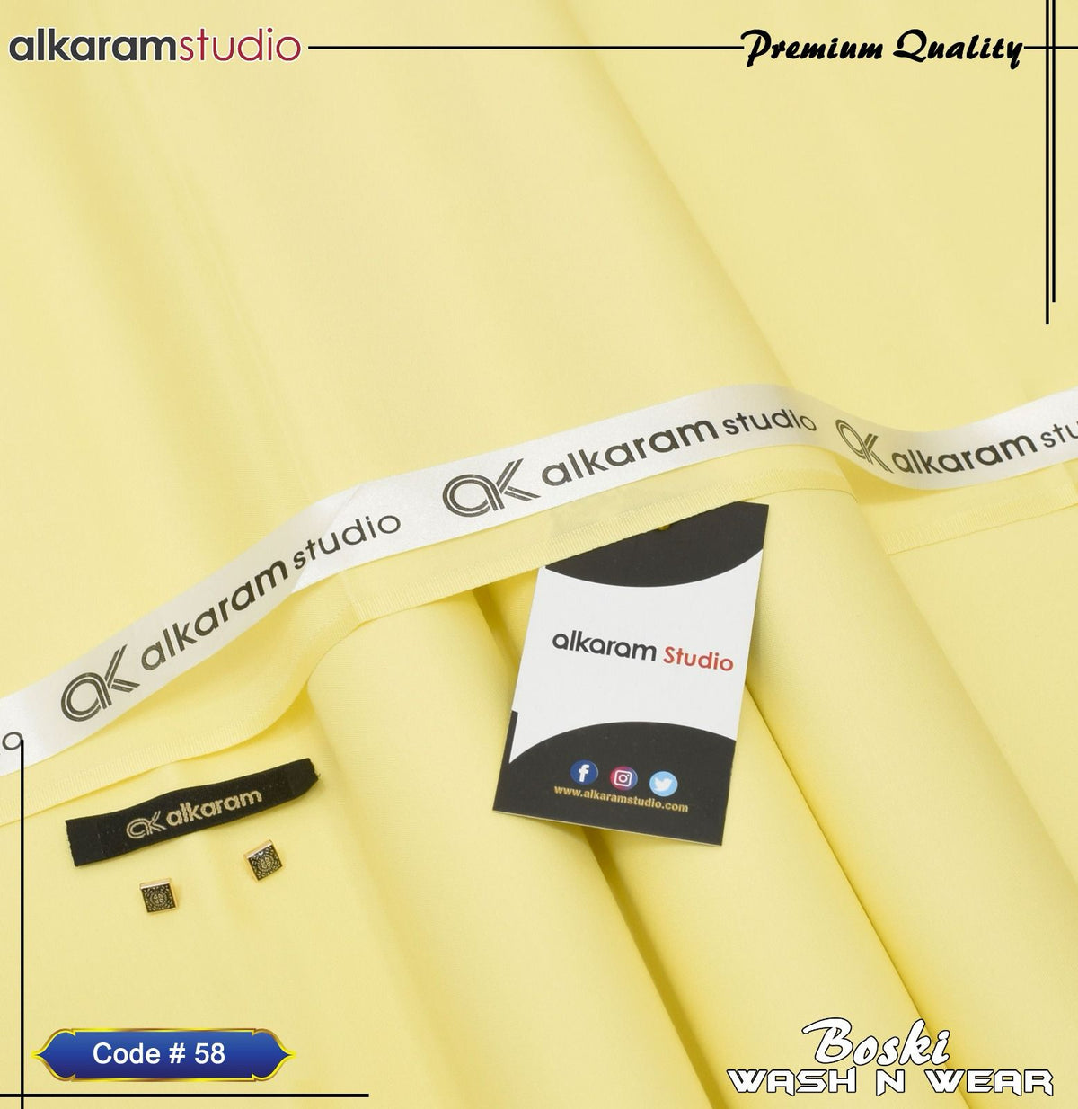 Gents Boski Wash & Wear Suit code-58