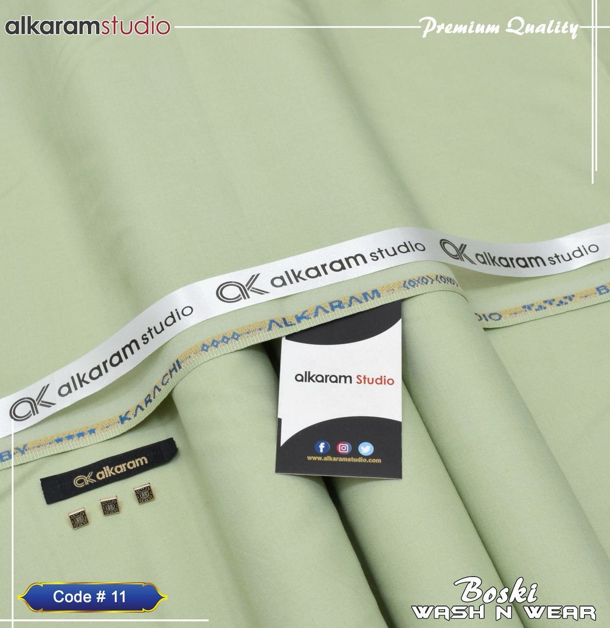 Gents Boski Wash & Wear Suit code-11