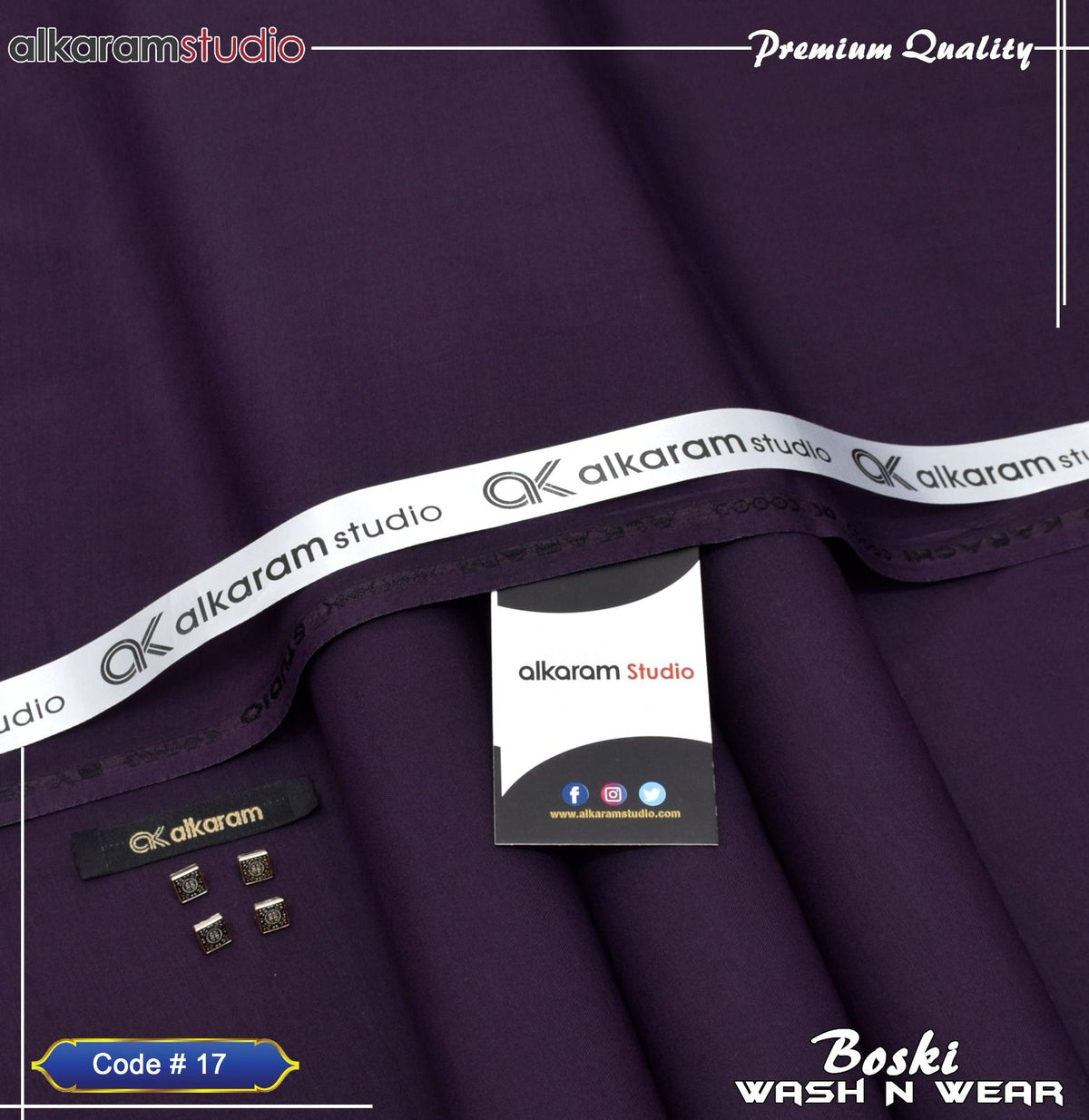 Gents Boski Wash & Wear Suit code-17