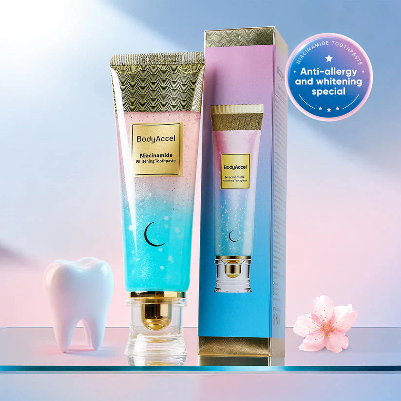 Niacinamide Whitening Toothpaste – For Healthier, Whiter Teeth!