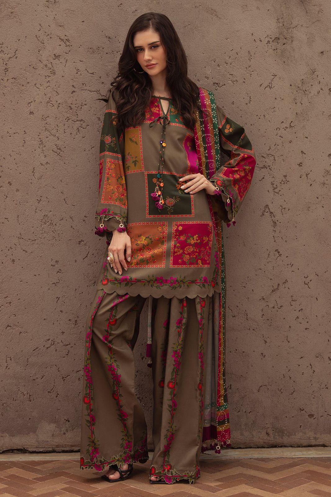 Summer lawn digital print 3pc with digital print dupatta