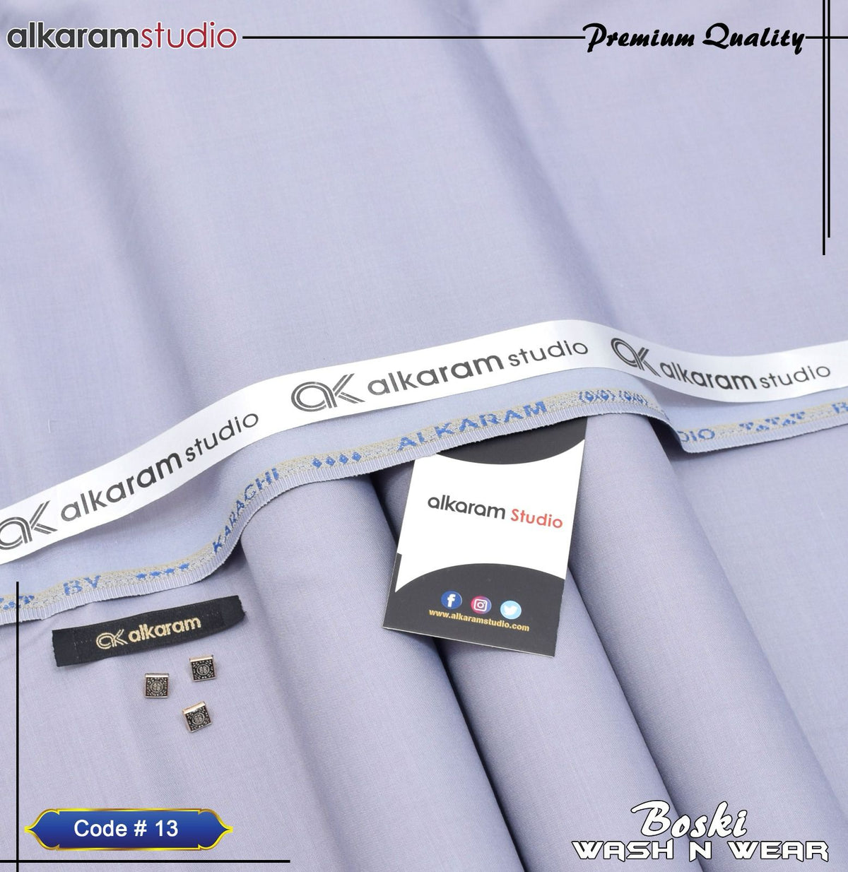 Gents Boski Wash & Wear Suit code-13