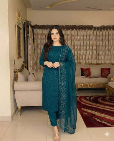 ALINA AMIR VIRAL 3pc suit (code-03)
