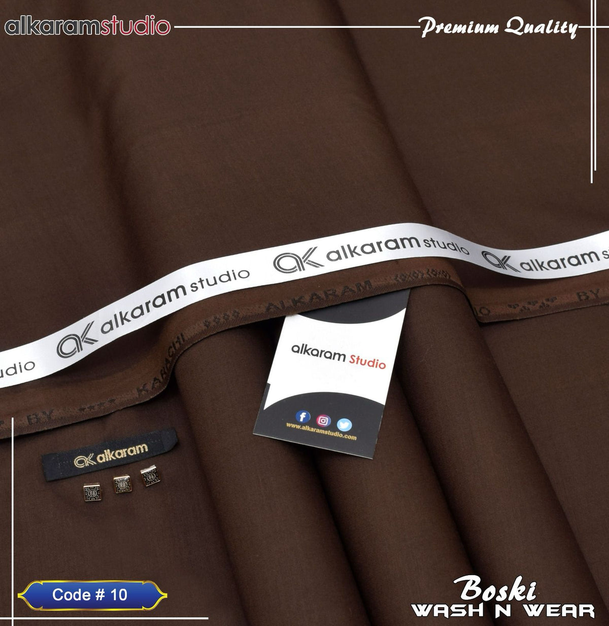 Gents Boski Wash & Wear Suit code-10