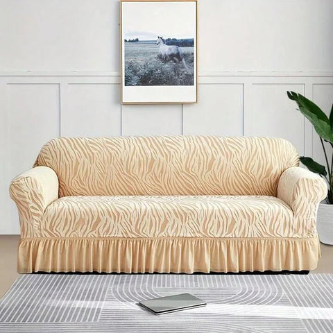 Zebra Velvet Style Sofa Covers