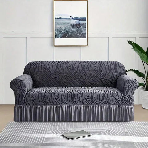 Zebra Velvet Style Sofa Covers