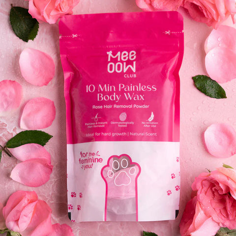 MEOW BODY HAIR REMOVAL WAX POWDER