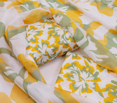 Swiss Lawn Digital Print 3Pc Dress Silk Duppta SW-04