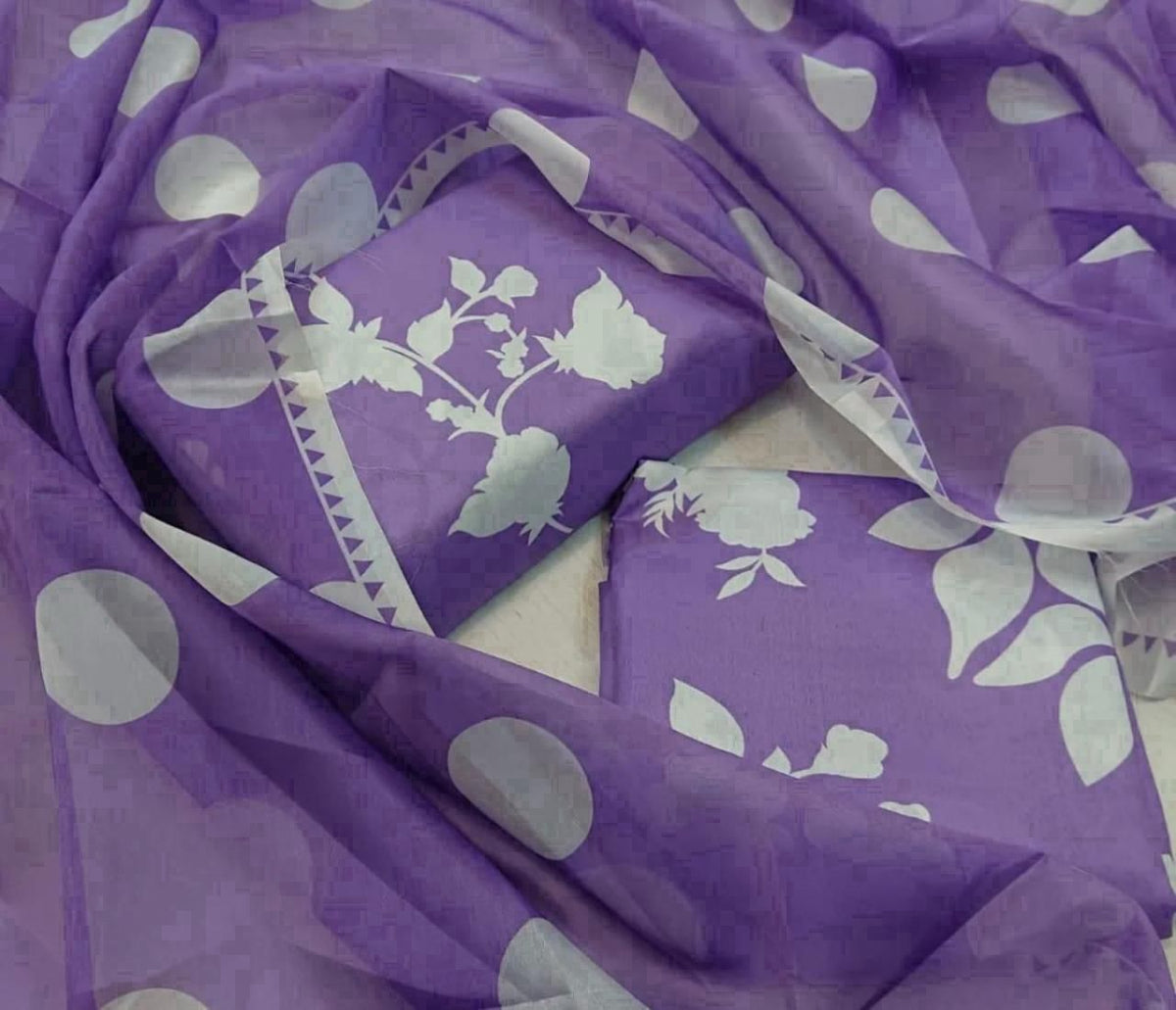 Swiss Lawn Digital Print 3Pc Dress Silk Duppta SW-08