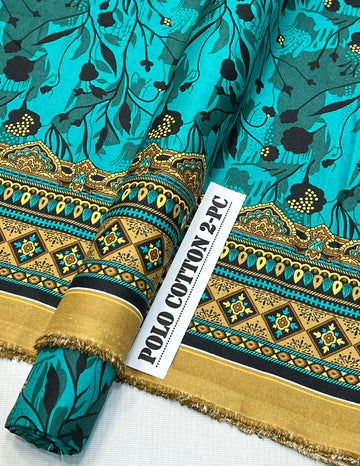 POLO COTTON PRINTED 2PC [ SALE OFFER ] PC-427