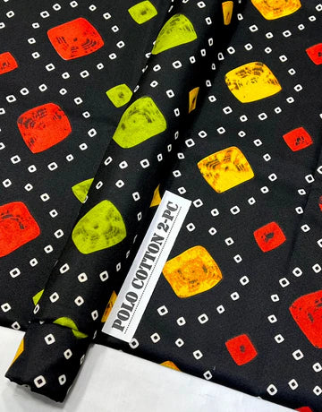 POLO COTTON PRINTED 2PC [ SALE OFFER ] PC-409