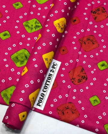 POLO COTTON PRINTED 2PC [ SALE OFFER ] PC-413