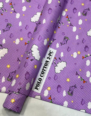 POLO COTTON PRINTED 2PC [ SALE OFFER ] PC-415