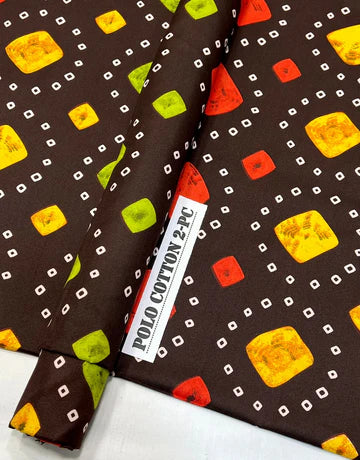 POLO COTTON PRINTED 2PC [ SALE OFFER ] PC-406