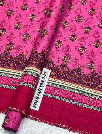 POLO COTTON PRINTED 2PC [ SALE OFFER ] PC-411