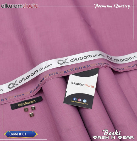 Gents Boski Wash & Wear Suit code-01