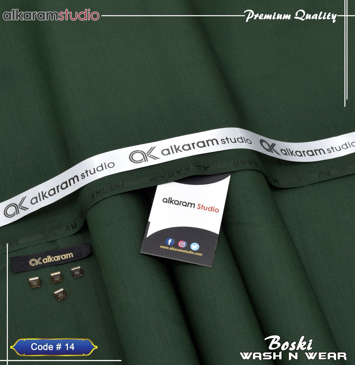 Gents Boski Wash & Wear Suit code-14
