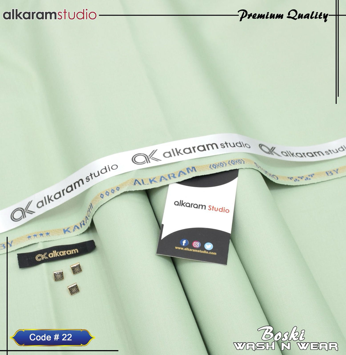 Gents Boski Wash & Wear Suit code-22