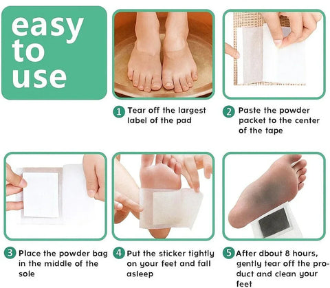 Kinoki Foot Pads – 10 Premium Natural Patches