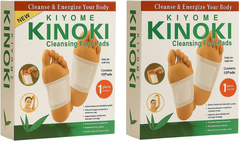 Kinoki Foot Pads – 10 Premium Natural Patches